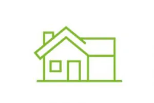 tekening woning buitenkant